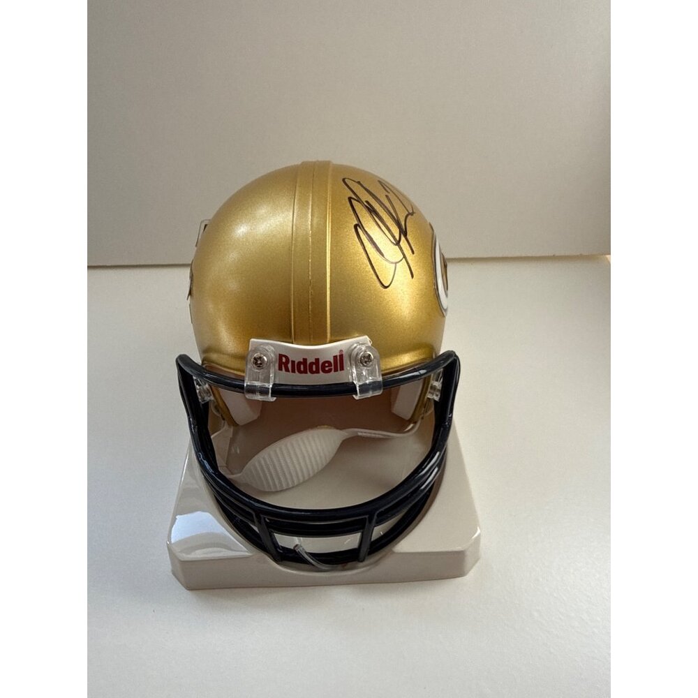 Calvin Johnson Signed Mini Helmet Georgia Tech Yellow Jackets Riddell JSA COA - Picture 7 of 10